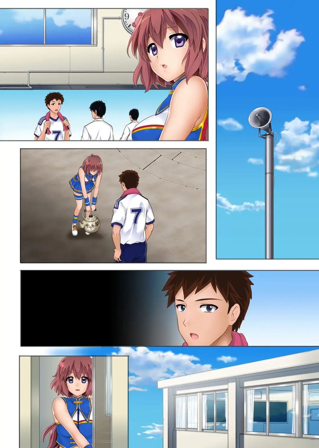 [Izumi - Reizei] Yorokobe Danshi!! Ura Cheer-bu Fhentai - Page 40