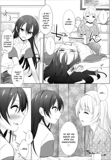 [Mikuta] Batsu Game wa Solo Sex  - Sonoda Solo Sex Show  | The Forfeit is a Solo Performance Fhentai - Page 7