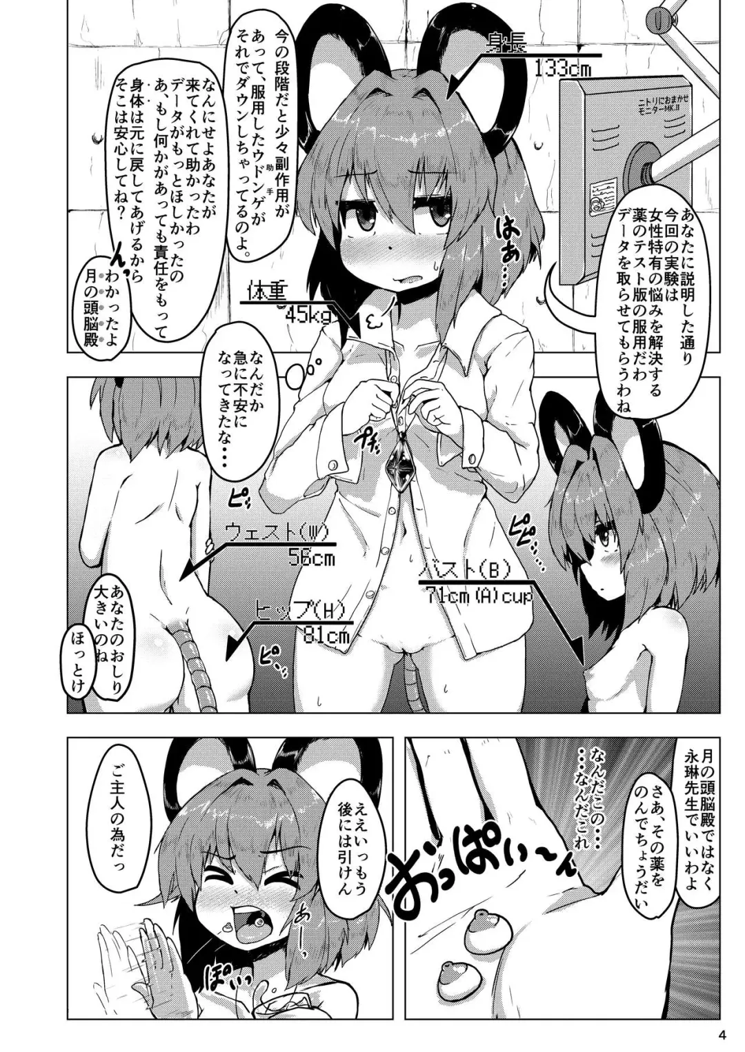 [Peso] Jikkenyou Nazrin Fhentai - Page 3