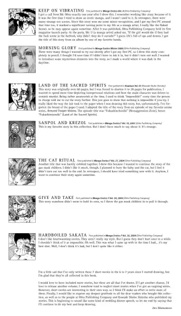 [Matsumoto Jiro] Yuretsuzukeru | Keep on Vibrating Fhentai - Page 187