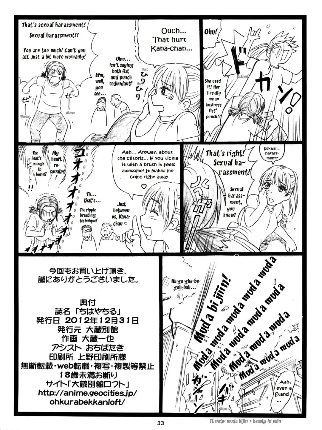 [Ohkura Kazuya] Chihaya Chiru | Chihaya Fall Fhentai - Page 32