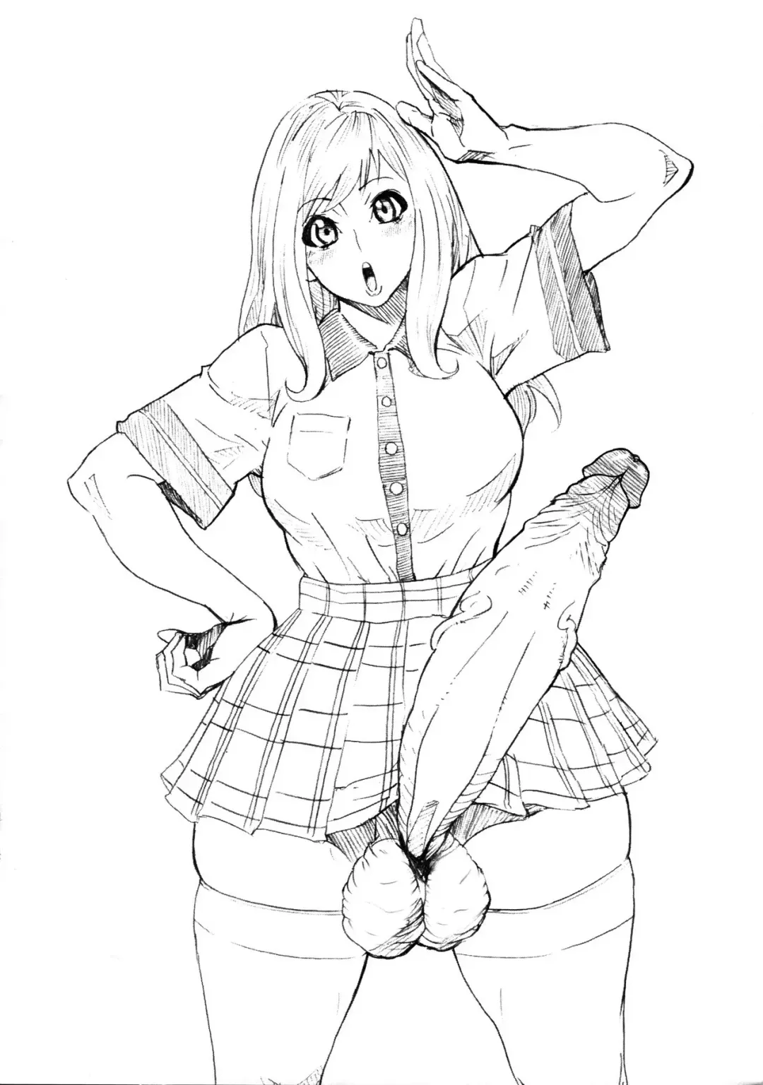 [Bonten] Futa JK Rakugaki (decensored) Fhentai - Page 5