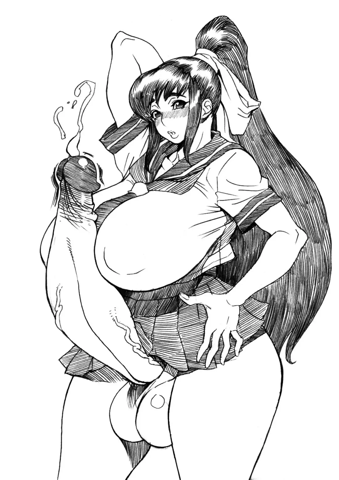 [Bonten] Futa JK Rakugaki (decensored) Fhentai - Page 7