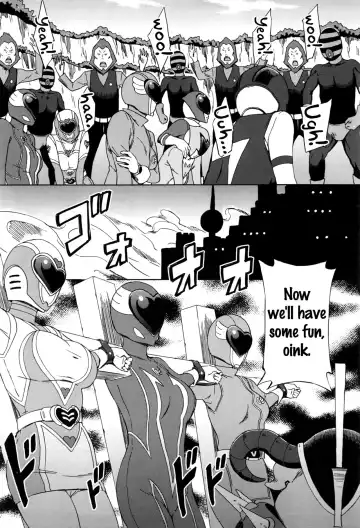 [Amano Ameno] Dai Buta Shougun no Gyakugeki ~Superheroine Taisen~ | Pig General's Counter Attack Fhentai - Page 5