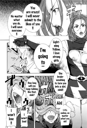[Amano Ameno] Dai Buta Shougun no Gyakugeki ~Superheroine Taisen~ | Pig General's Counter Attack Fhentai - Page 6