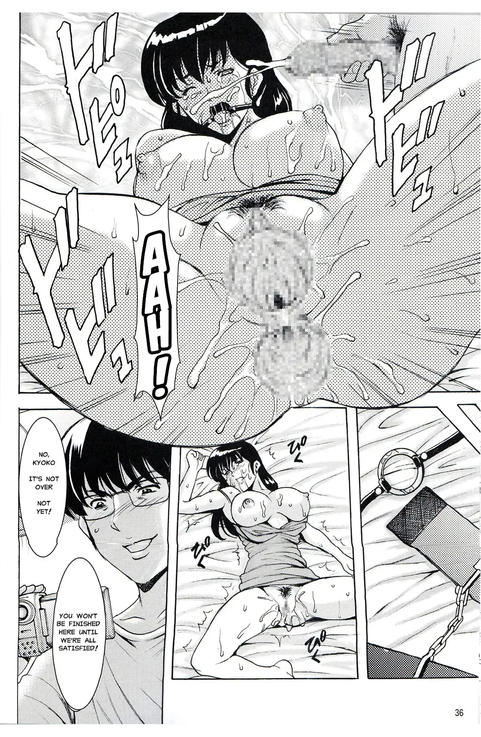 [Hoshino Ryuichi] Hitozuma Kanrinin Kyouko 4 Choukyou Hen 2 Fhentai - Page 33