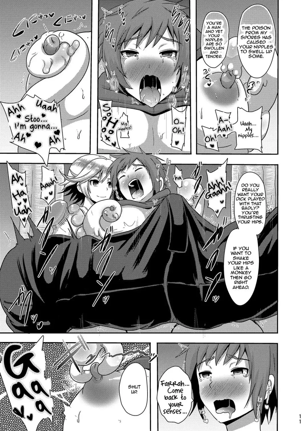 [Akuochisukii Sensei] Naedoko Kikuushi | Seedbed Sky Knight Fhentai - Page 10
