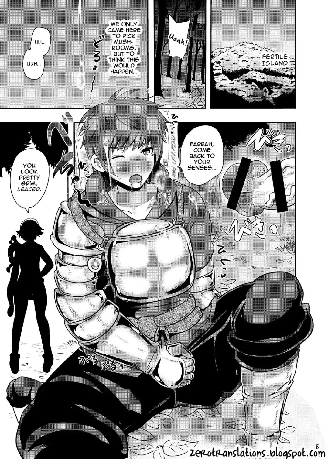 [Akuochisukii Sensei] Naedoko Kikuushi | Seedbed Sky Knight Fhentai - Page 4