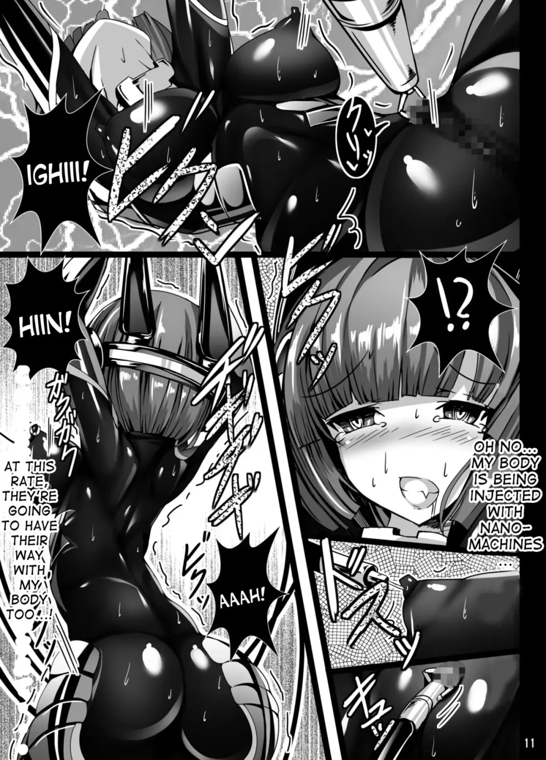 [Torisan] Inuko ga Kikai Shokushu ni Chikichiki Sareru Hon Fhentai - Page 11