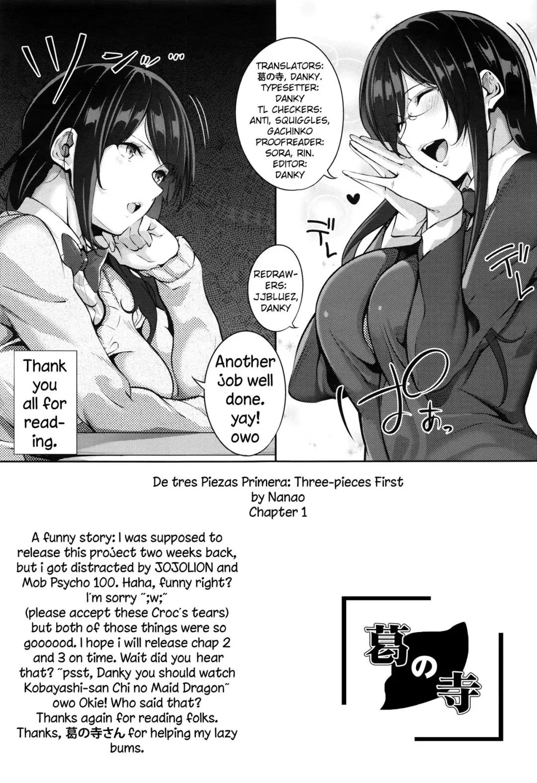 [Nanao] De tres Piezas Primera | Three-pieces Ch.1 Fhentai - Page 19