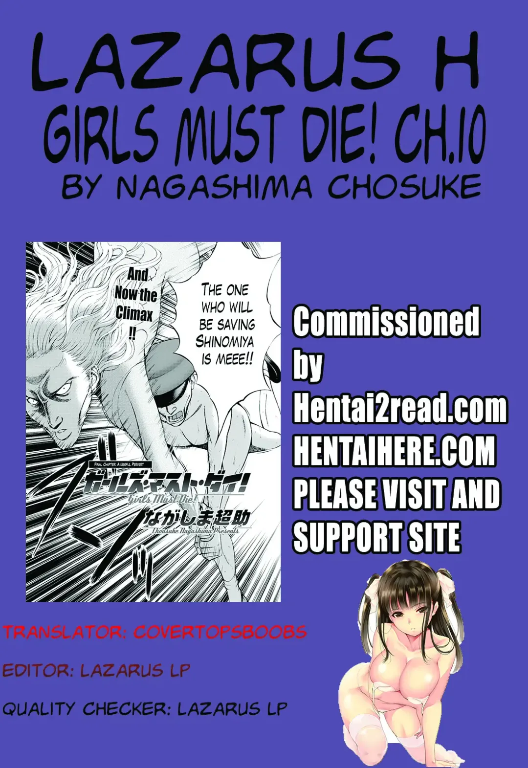 [Nagashima Chosuke] Girls Must Die! Fhentai - Page 198