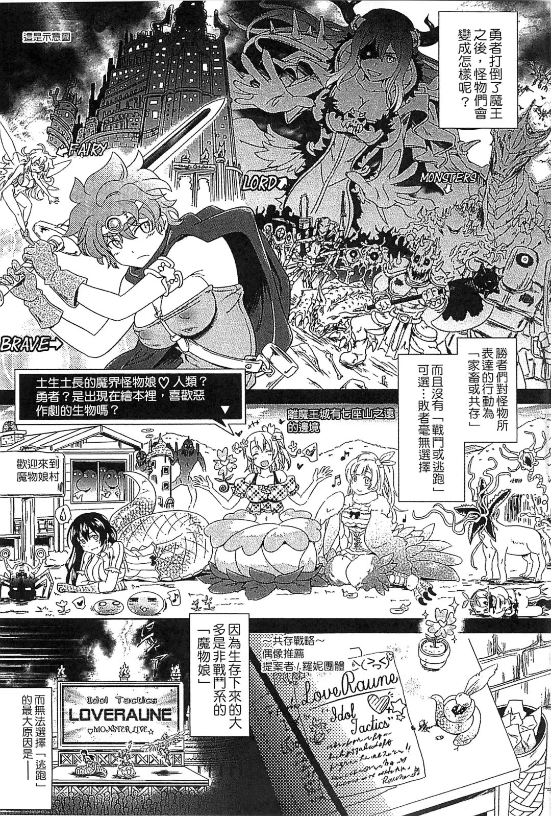 [Shiraha Mato] Loveraune -IDOL MONSTER GIRLS- | 魔物偶像少女 Fhentai - Page 6