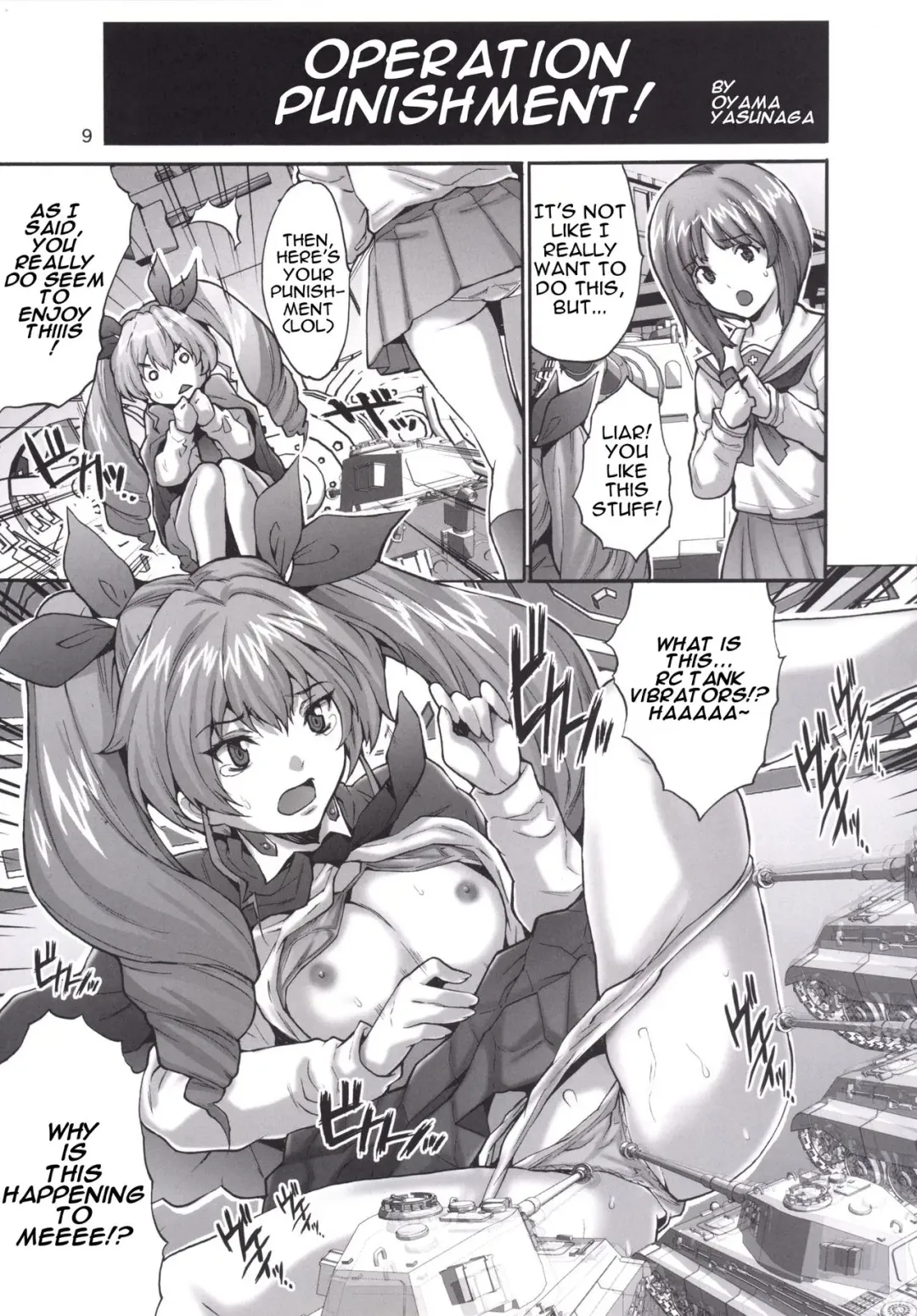 Senshadou no Musumetachi ga Hiwai na Bitch ni Shiagarimashita | The Daughters of The Tank Way Were Finished in Indecent Bitsch. Fhentai - Page 10
