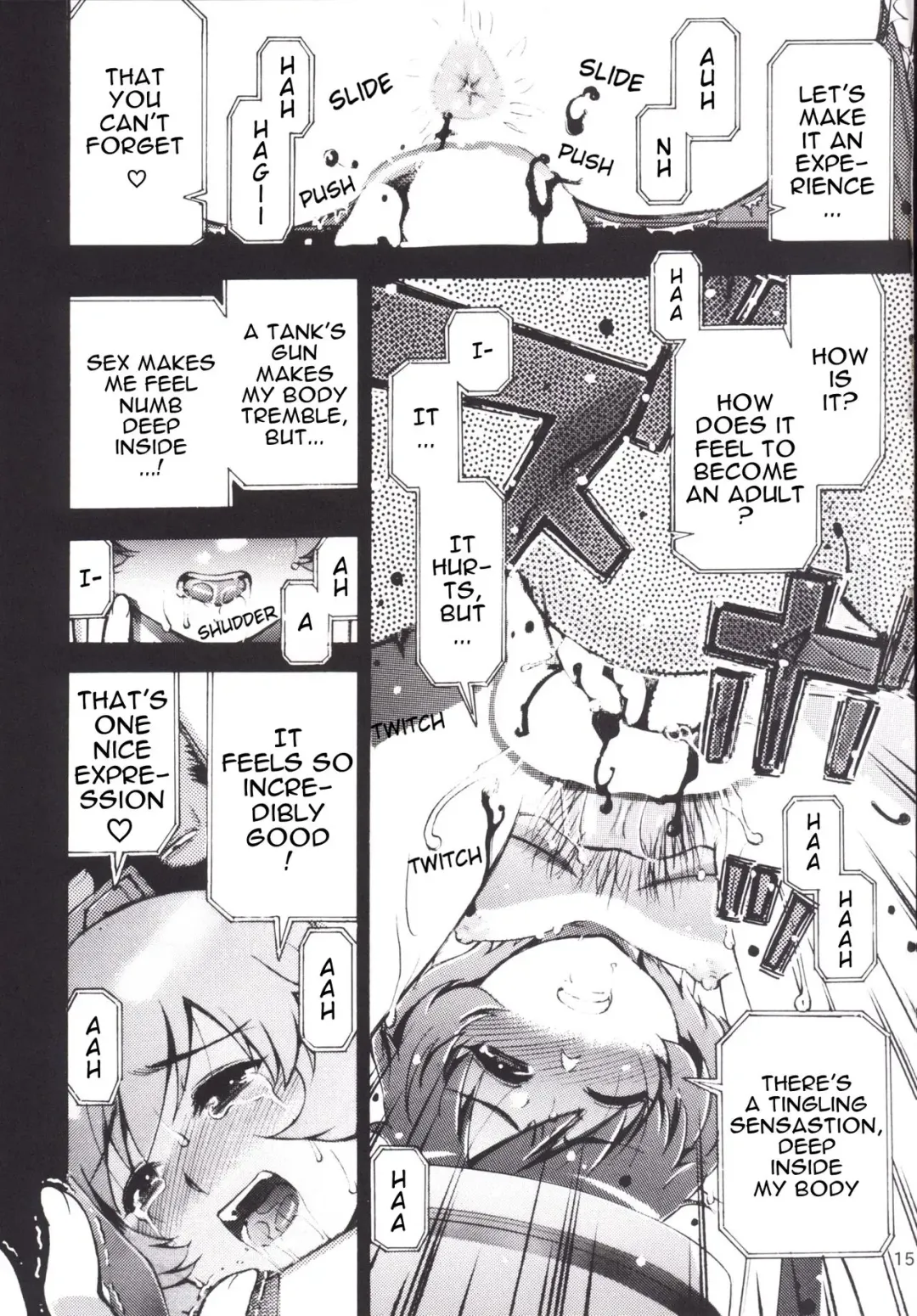 Senshadou no Musumetachi ga Hiwai na Bitch ni Shiagarimashita | The Daughters of The Tank Way Were Finished in Indecent Bitsch. Fhentai - Page 16