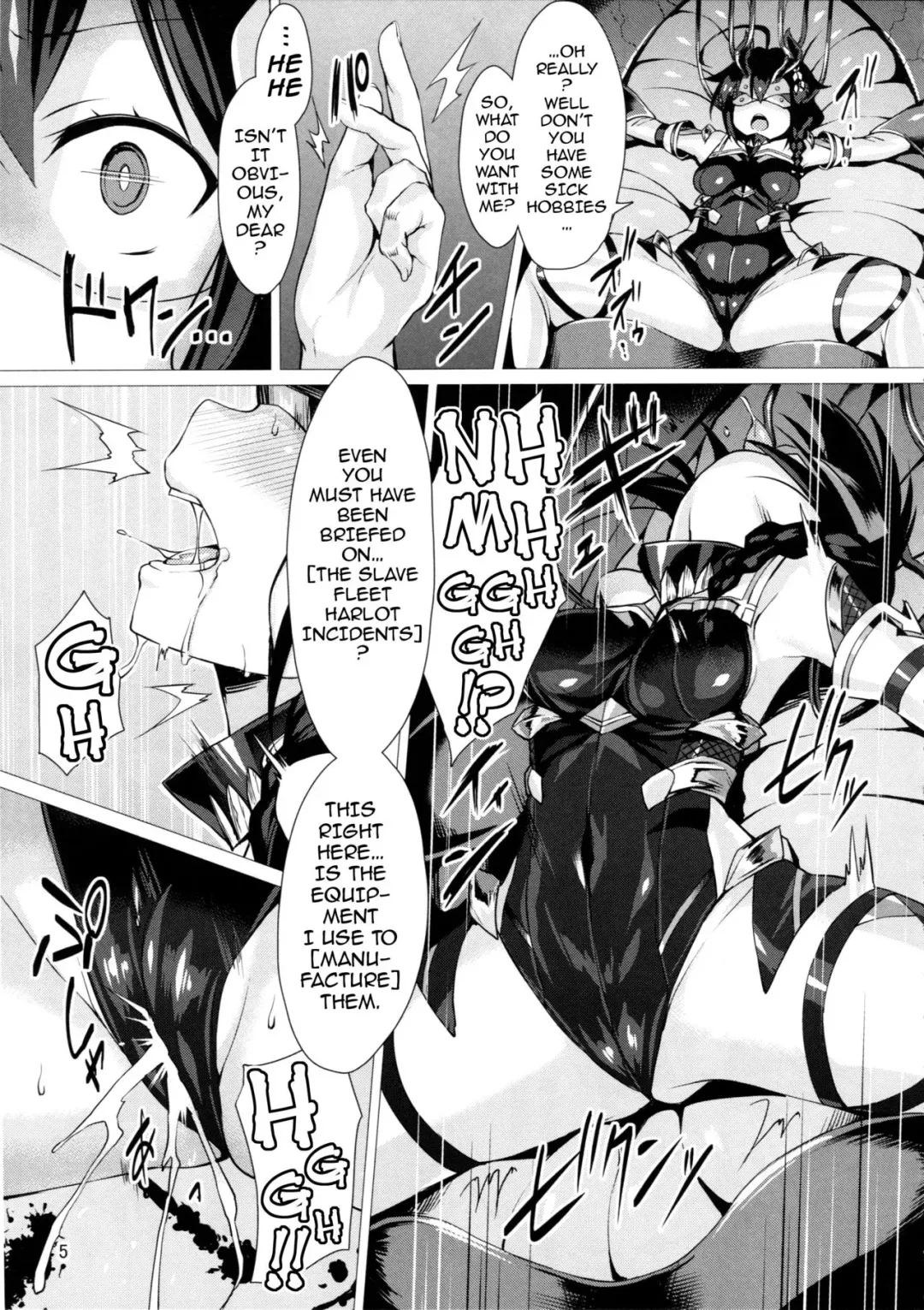 [Satou Kuuki] Dorei Shoukan Shigure | Slave Fleet Harlot Shigure Fhentai - Page 4