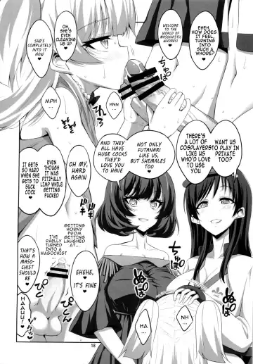 [Alpha Alf Layla - Ogata Mamimi] Futanari Onee-san x Otokonoko Cosplayer AV Satsuei Hen Kanzenban Fhentai - Page 17