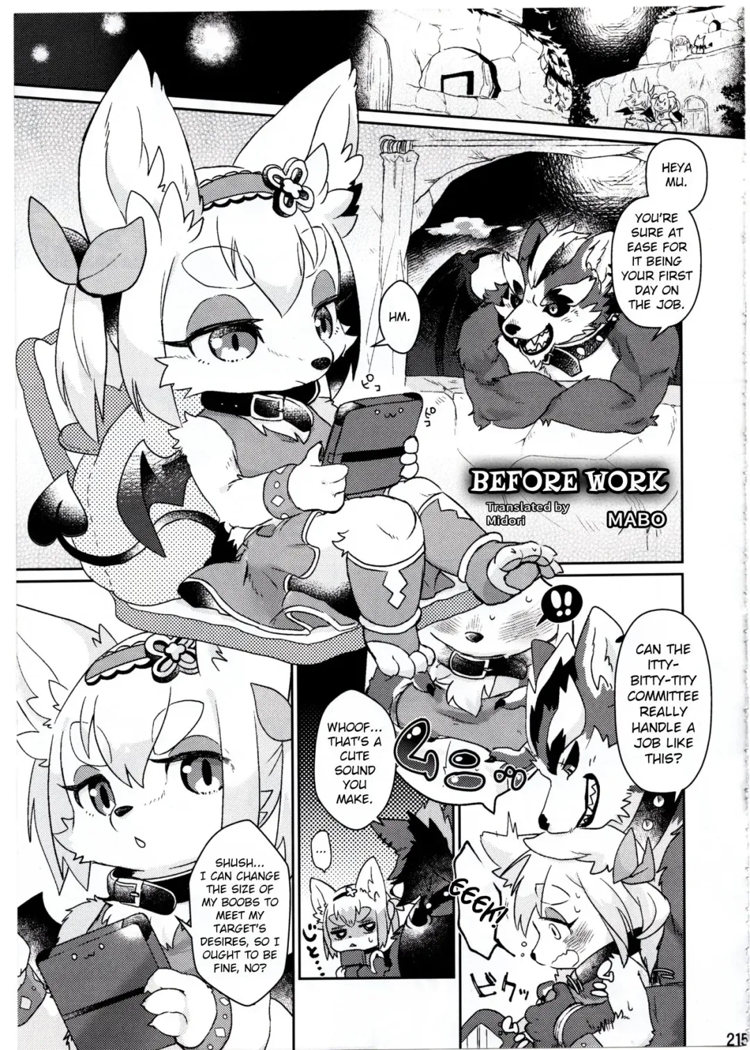 [Mabo] Shigoto no Mae ni | Before Work Fhentai - Page 1