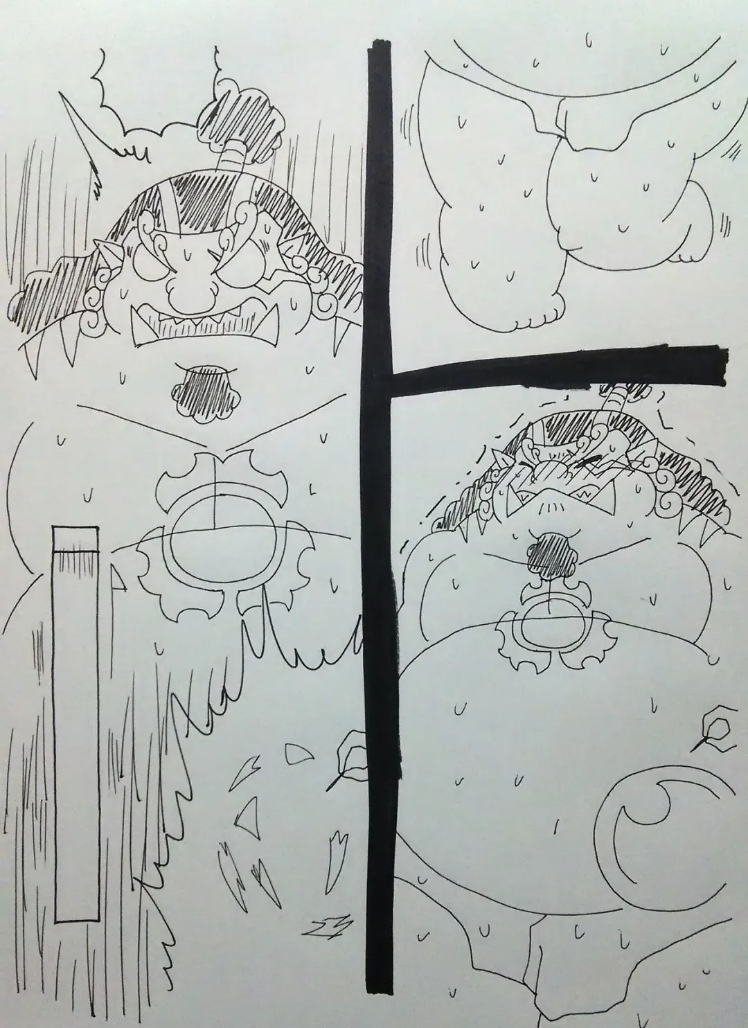 [Enbuoo] ジンベエ、おしっこ我慢 Fhentai - Page 3