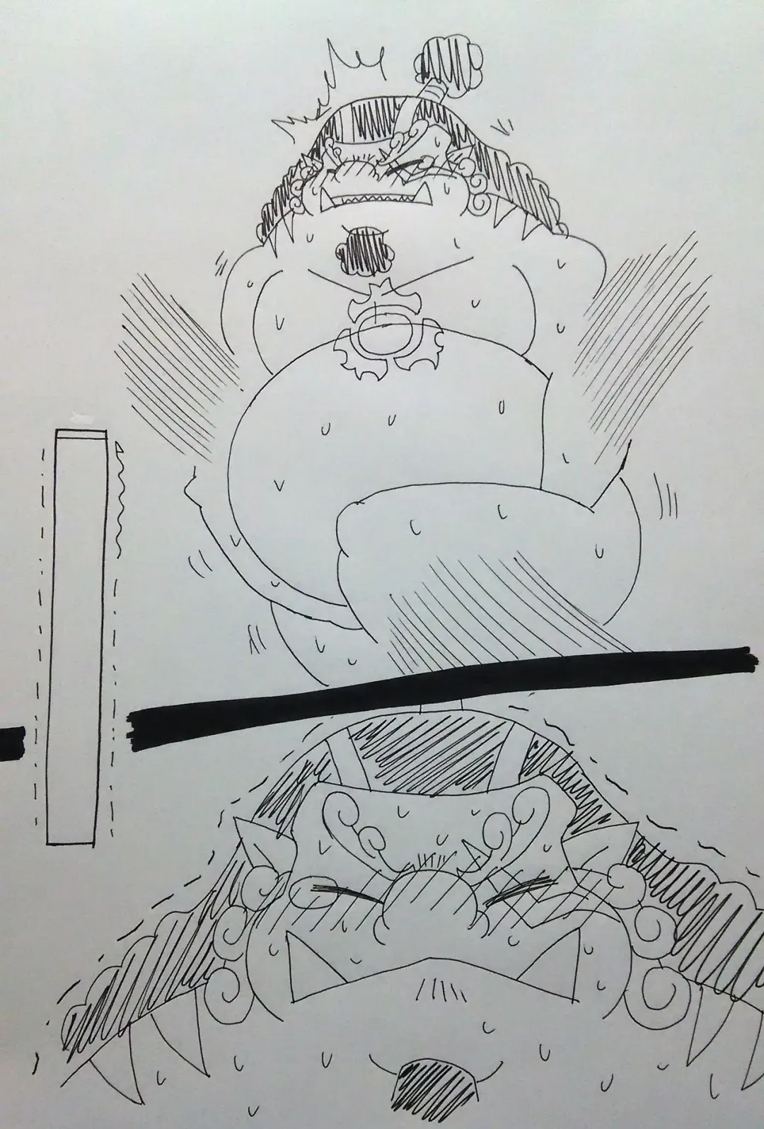 [Enbuoo] ジンベエ、おしっこ我慢 Fhentai - Page 4