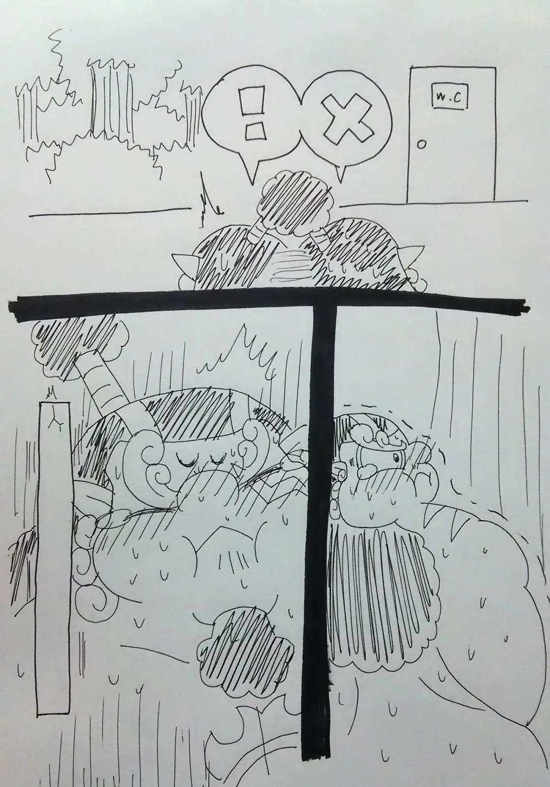 [Enbuoo] ジンベエ、おしっこ我慢 Fhentai - Page 5