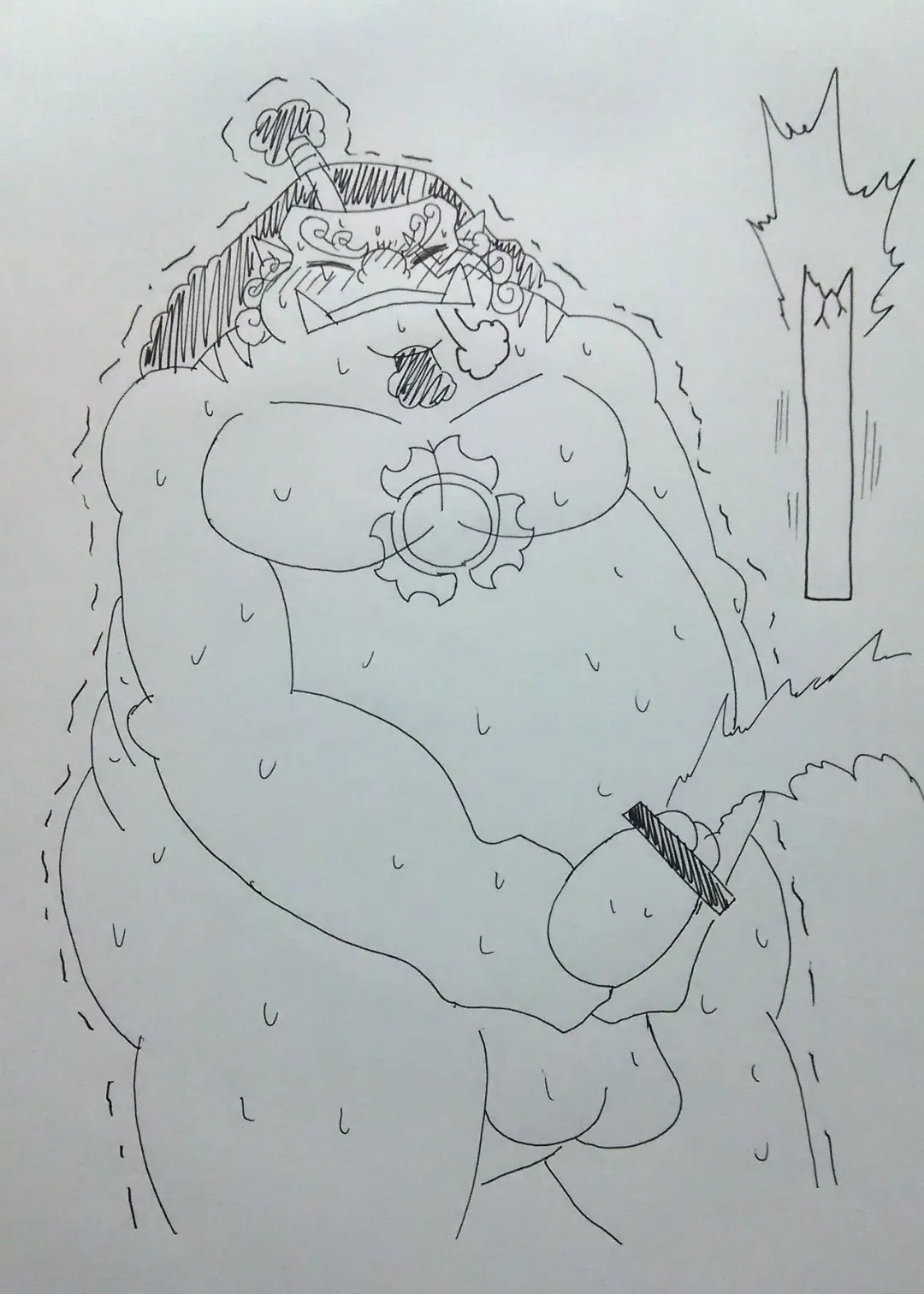 [Enbuoo] ジンベエ、おしっこ我慢 Fhentai - Page 6