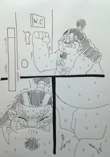 [Enbuoo] ジンベエ、おしっこ我慢 Fhentai - Page 2