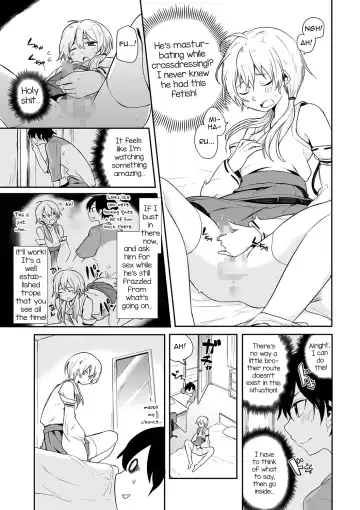 [Aoiro Ichigou] Kono Joukyou de Otouto Route ga nai no wa Okashii! Fhentai - Page 5