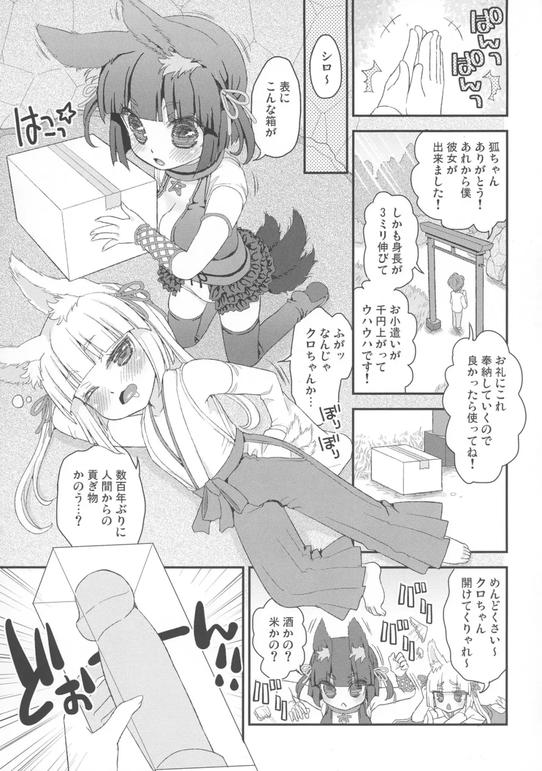 [Suzune Rai] No ja Lolibabaa Kitsune-sama ni Omocha o Hounou shitemita Fhentai - Page 5