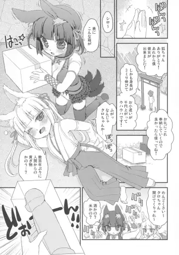 [Suzune Rai] No ja Lolibabaa Kitsune-sama ni Omocha o Hounou shitemita Fhentai - Page 5