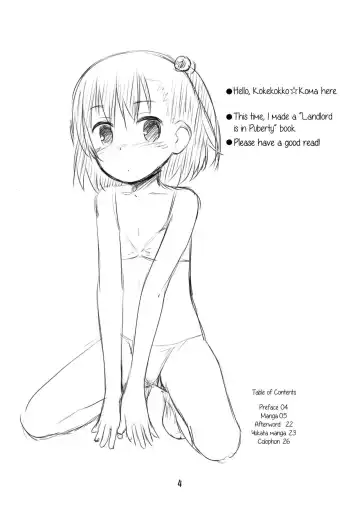 [Kokekokko Coma] Ooya-san wa Dainiji Seichouki!! | Landlord Is In Her Sexual Maturity!! Fhentai - Page 3