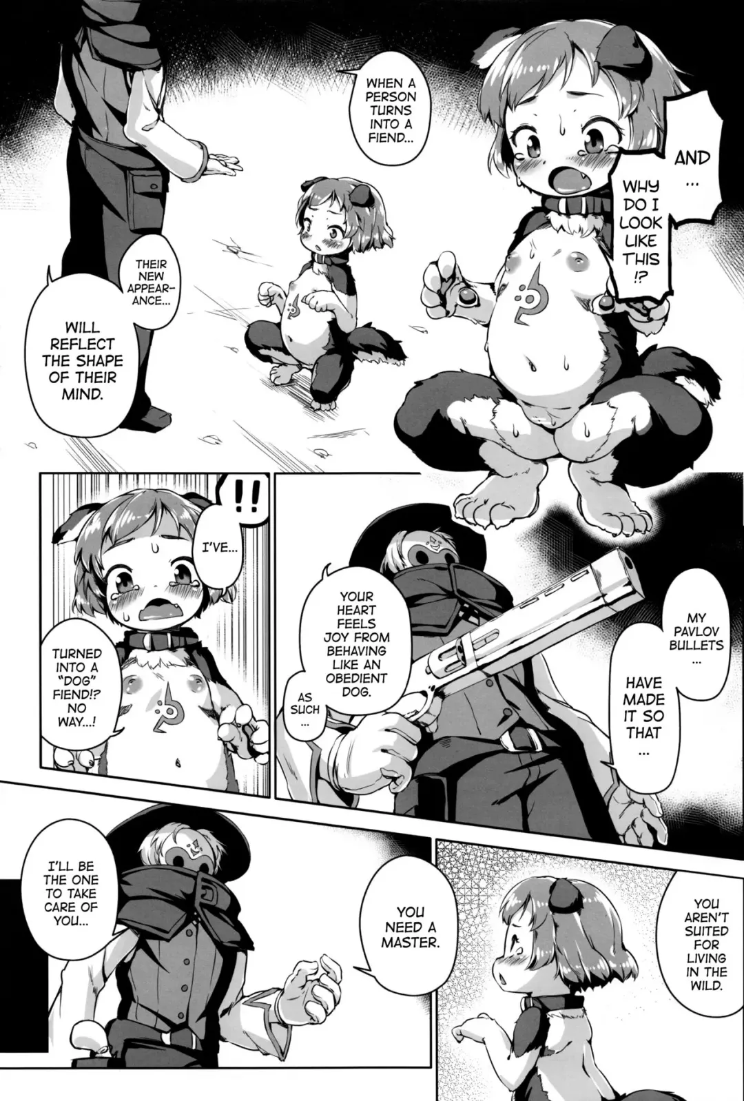 [Hansharu] Joukenhansha Surikomi Dan Pavlov Bread!! | Conditioned Reflex Imprinting Chapter: Pavlov Bullet!!! Fhentai - Page 12