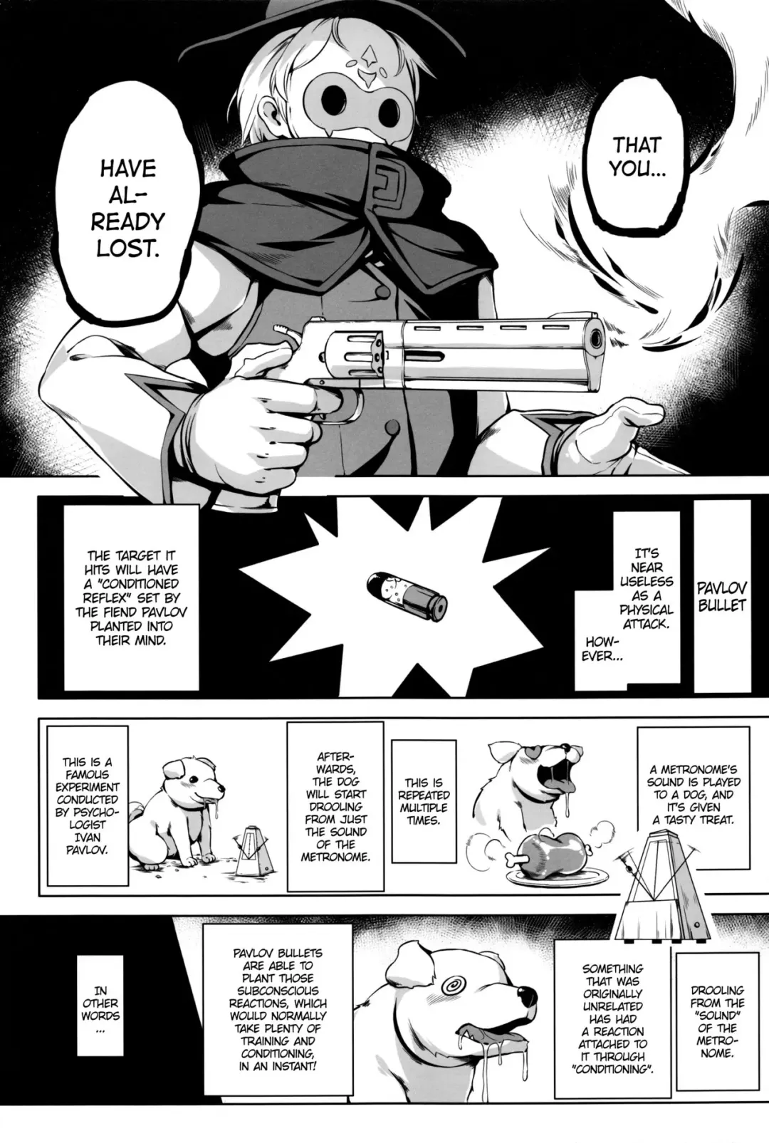 [Hansharu] Joukenhansha Surikomi Dan Pavlov Bread!! | Conditioned Reflex Imprinting Chapter: Pavlov Bullet!!! Fhentai - Page 4