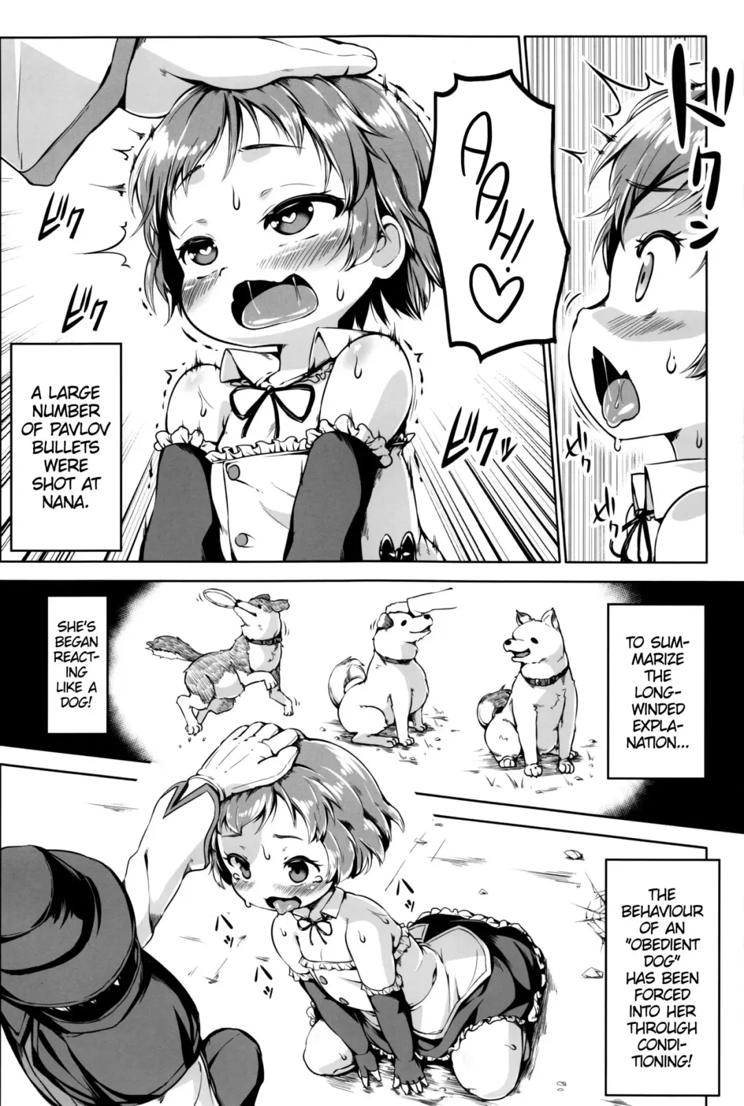 [Hansharu] Joukenhansha Surikomi Dan Pavlov Bread!! | Conditioned Reflex Imprinting Chapter: Pavlov Bullet!!! Fhentai - Page 7