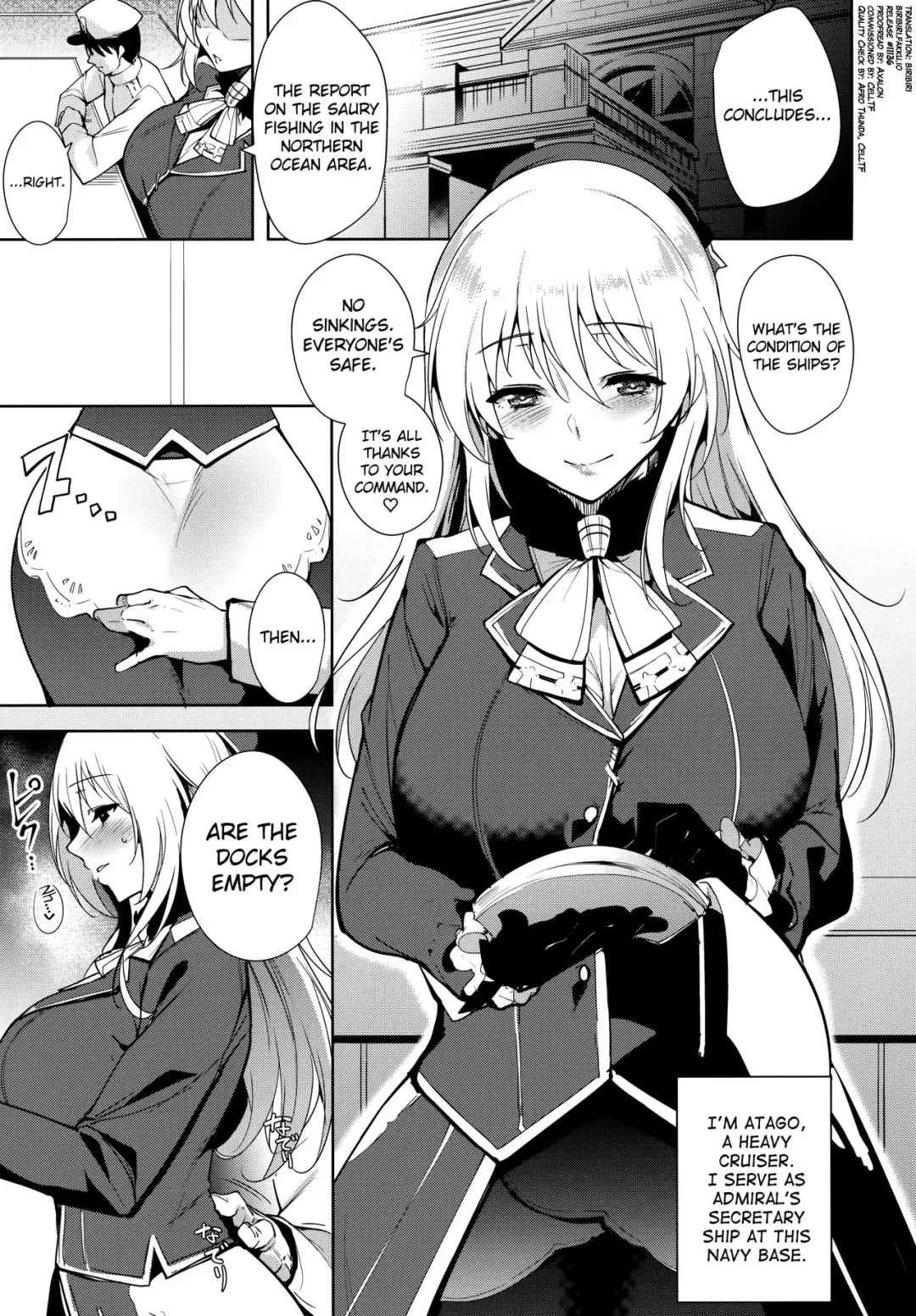 [Tomohiro Kai] Atago At Work Fhentai - Page 4