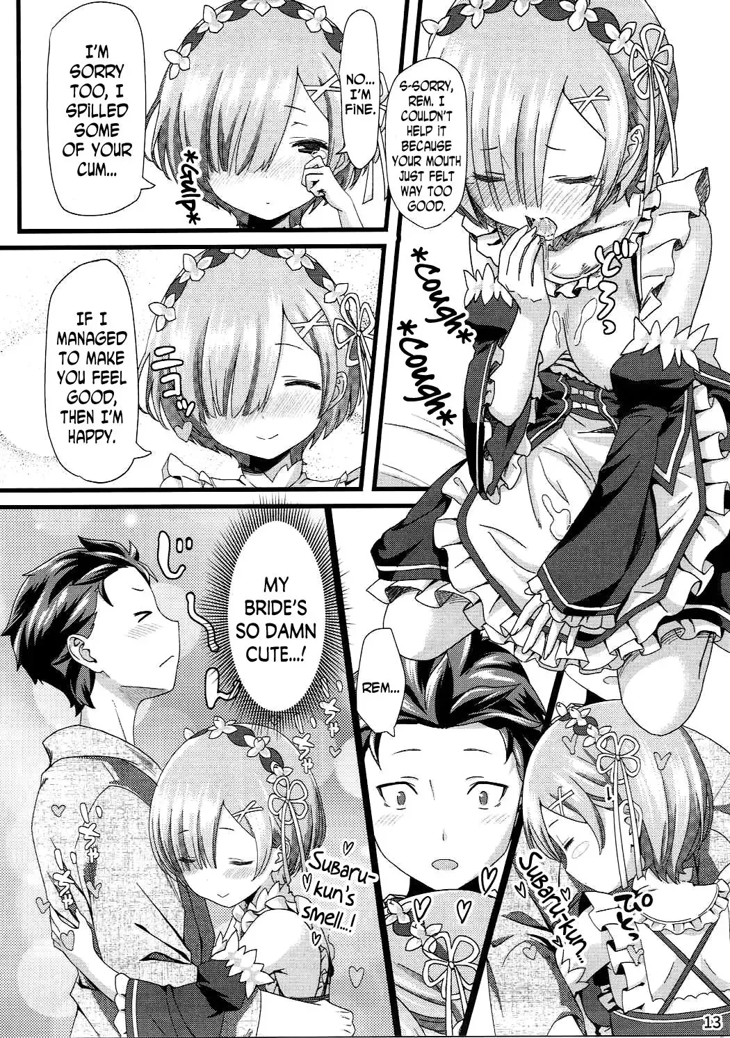 [Yasuyuki] Re: Zero kara Hajimeru Isekai Icha Love Kekkon Seikatsu Fhentai - Page 12