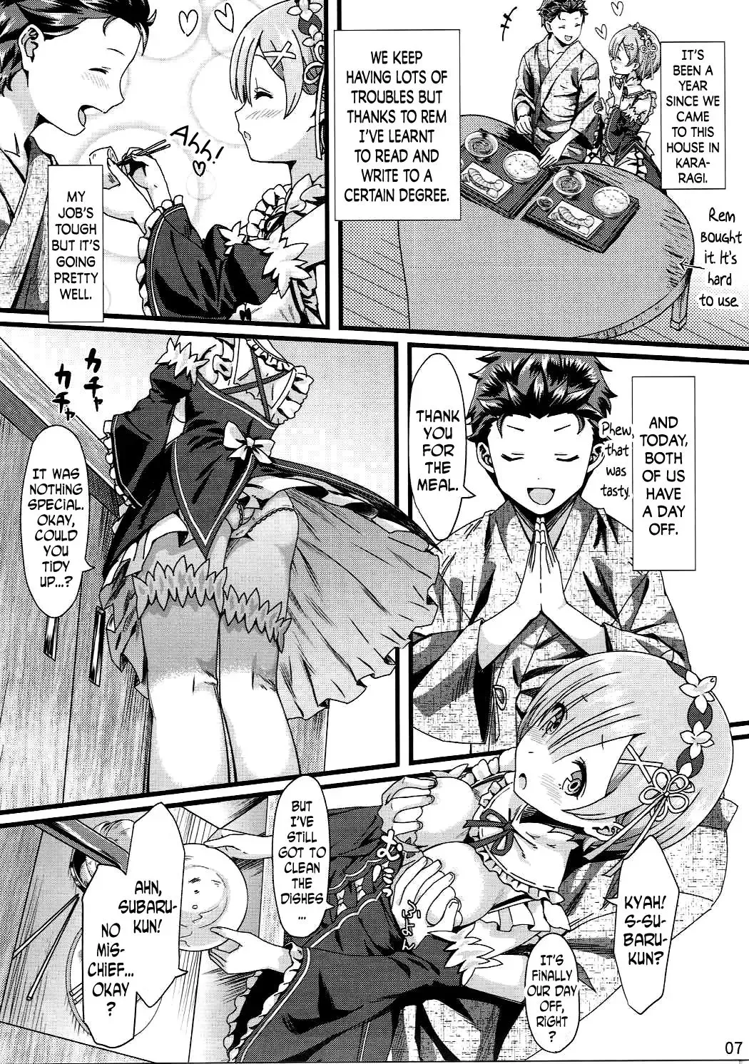 [Yasuyuki] Re: Zero kara Hajimeru Isekai Icha Love Kekkon Seikatsu Fhentai - Page 6