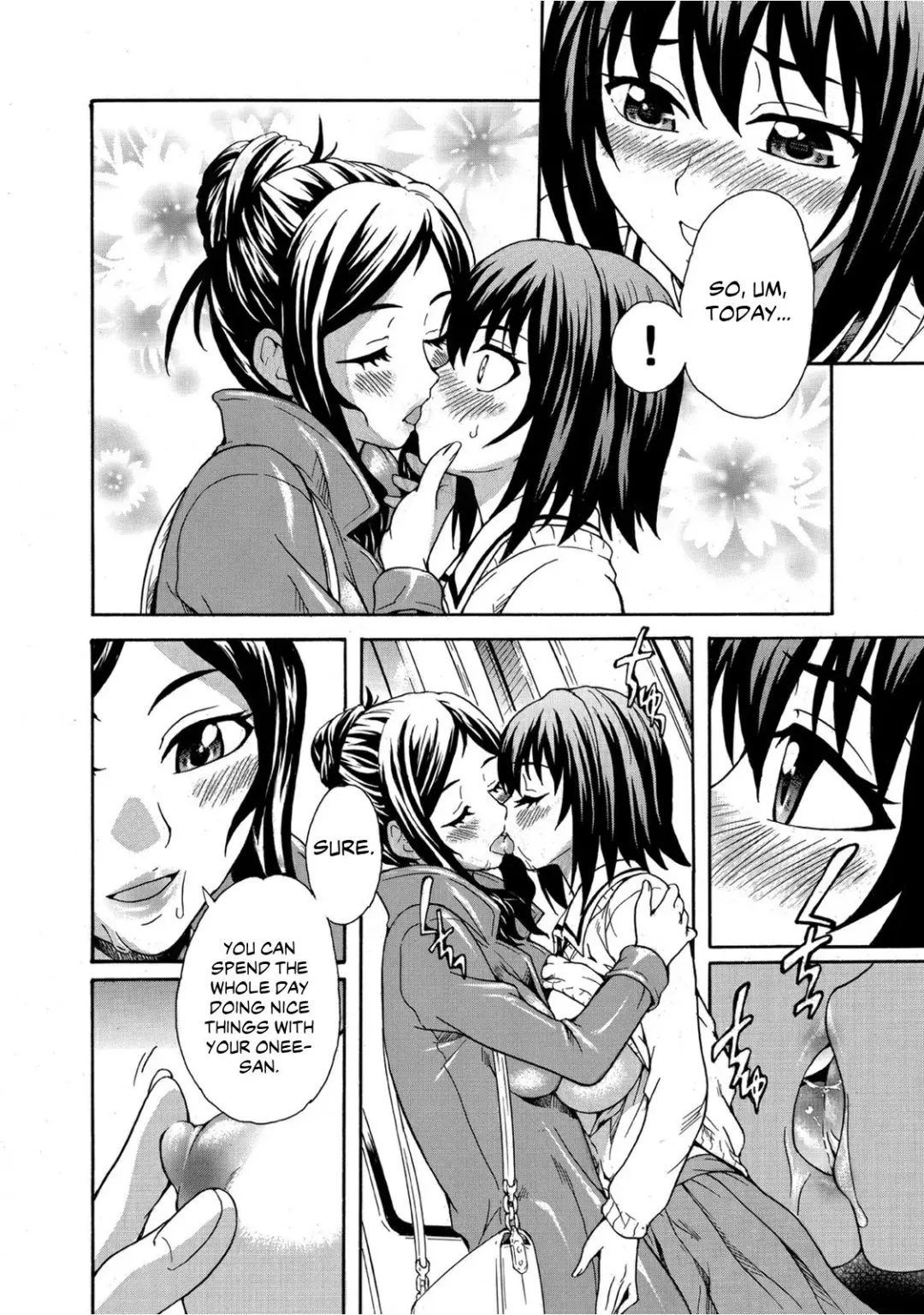 [Sudoo Kaoru] Mirarete Icchau ☆ Yuri Densha ~Josei Senyou Sharyou no Himegoto~ Fhentai - Page 15