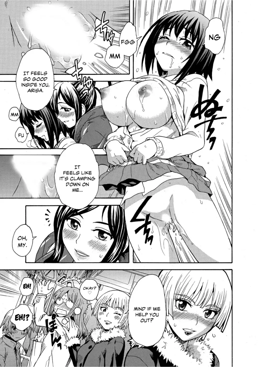 [Sudoo Kaoru] Mirarete Icchau ☆ Yuri Densha ~Josei Senyou Sharyou no Himegoto~ Fhentai - Page 22