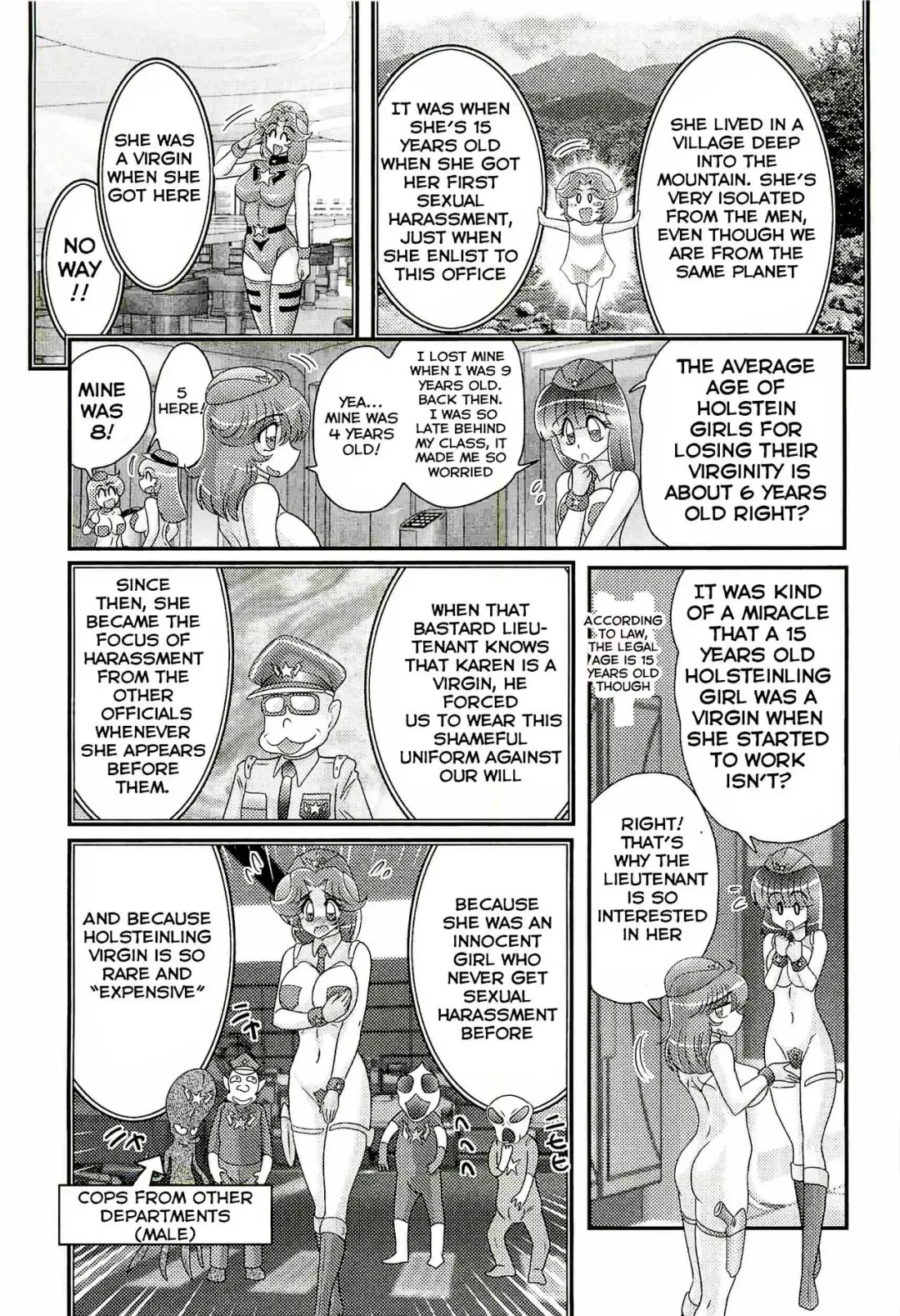 [Kamitou Masaki] Uchuu Fukei Karen Junsa -Kouzen Waisetsu- | Space Police Karen Ch. 4 Fhentai - Page 5