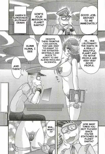 [Kamitou Masaki] Uchuu Fukei Karen Junsa -Kouzen Waisetsu- | Space Police Karen Ch. 4 Fhentai - Page 3