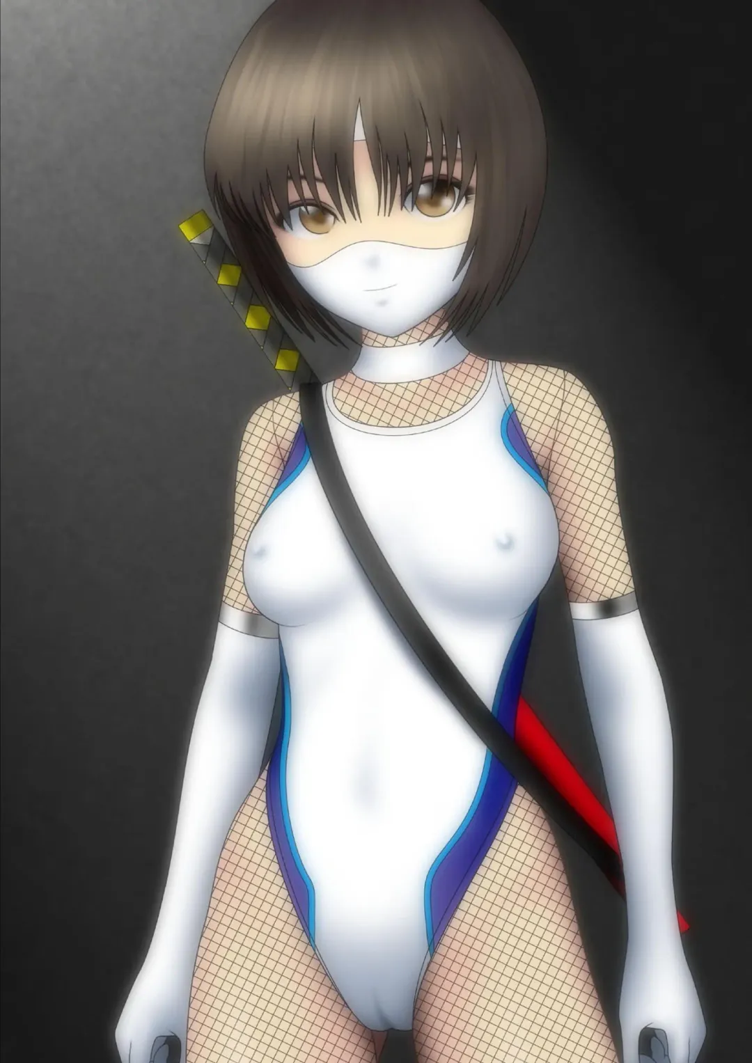 [Samejima Minoru] Kyouei Mizugi Ninja - Muzan na Okite Fhentai - Page 8