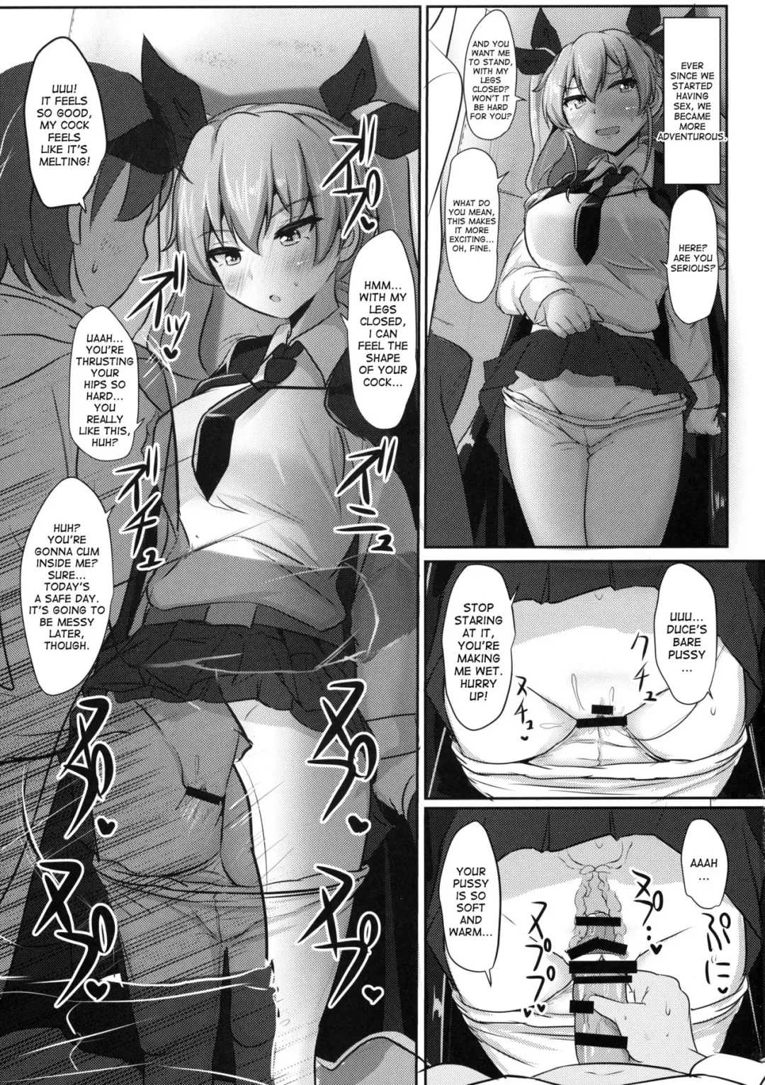 [Poshi] Anchovy Nee-san White Sauce Zoe Fhentai - Page 10