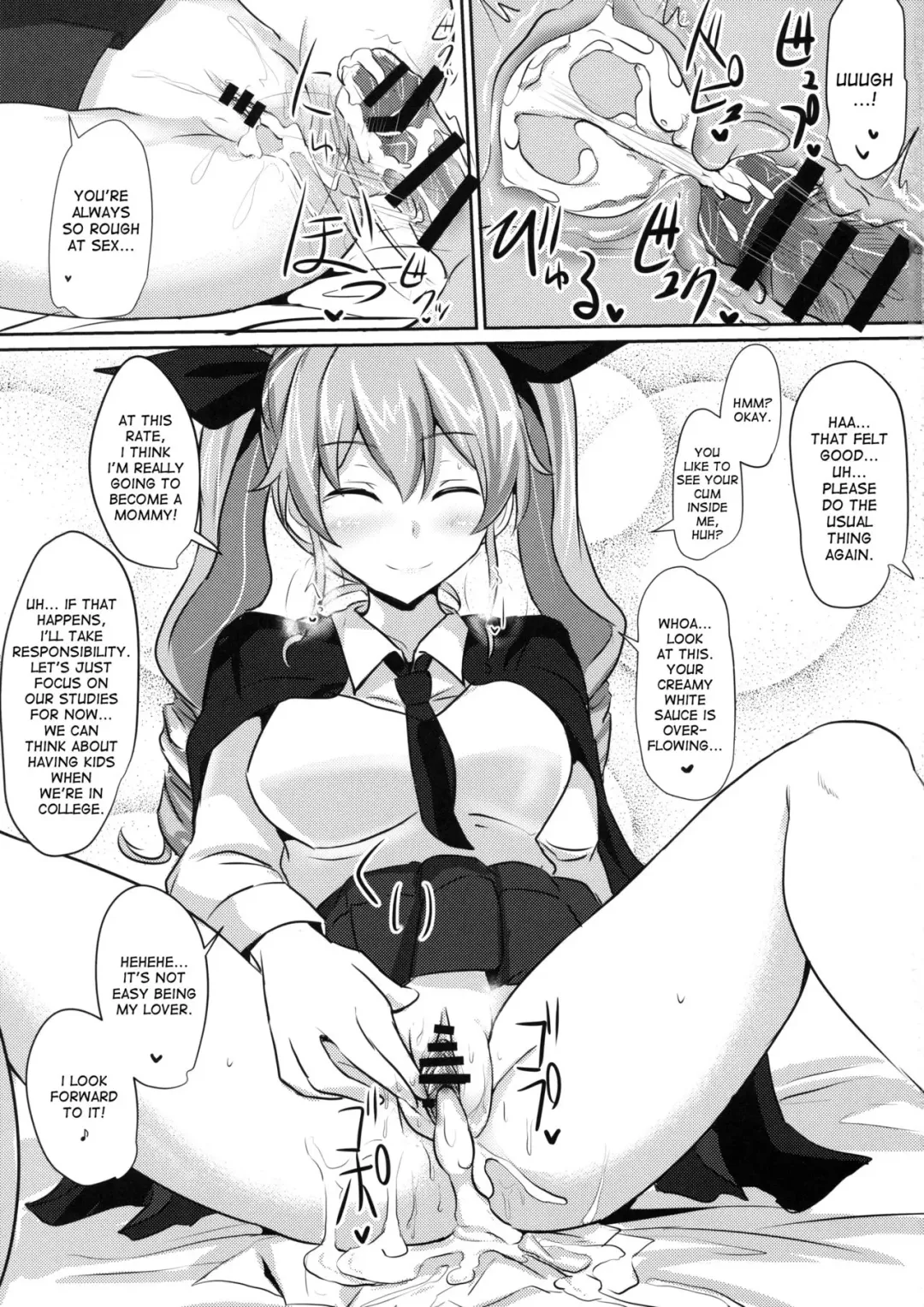 [Poshi] Anchovy Nee-san White Sauce Zoe Fhentai - Page 18