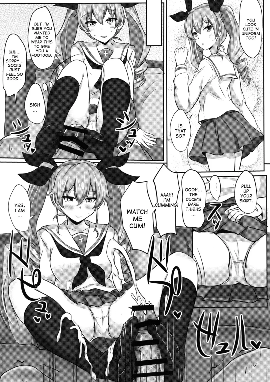 [Poshi] Anchovy Nee-san White Sauce Zoe Fhentai - Page 4