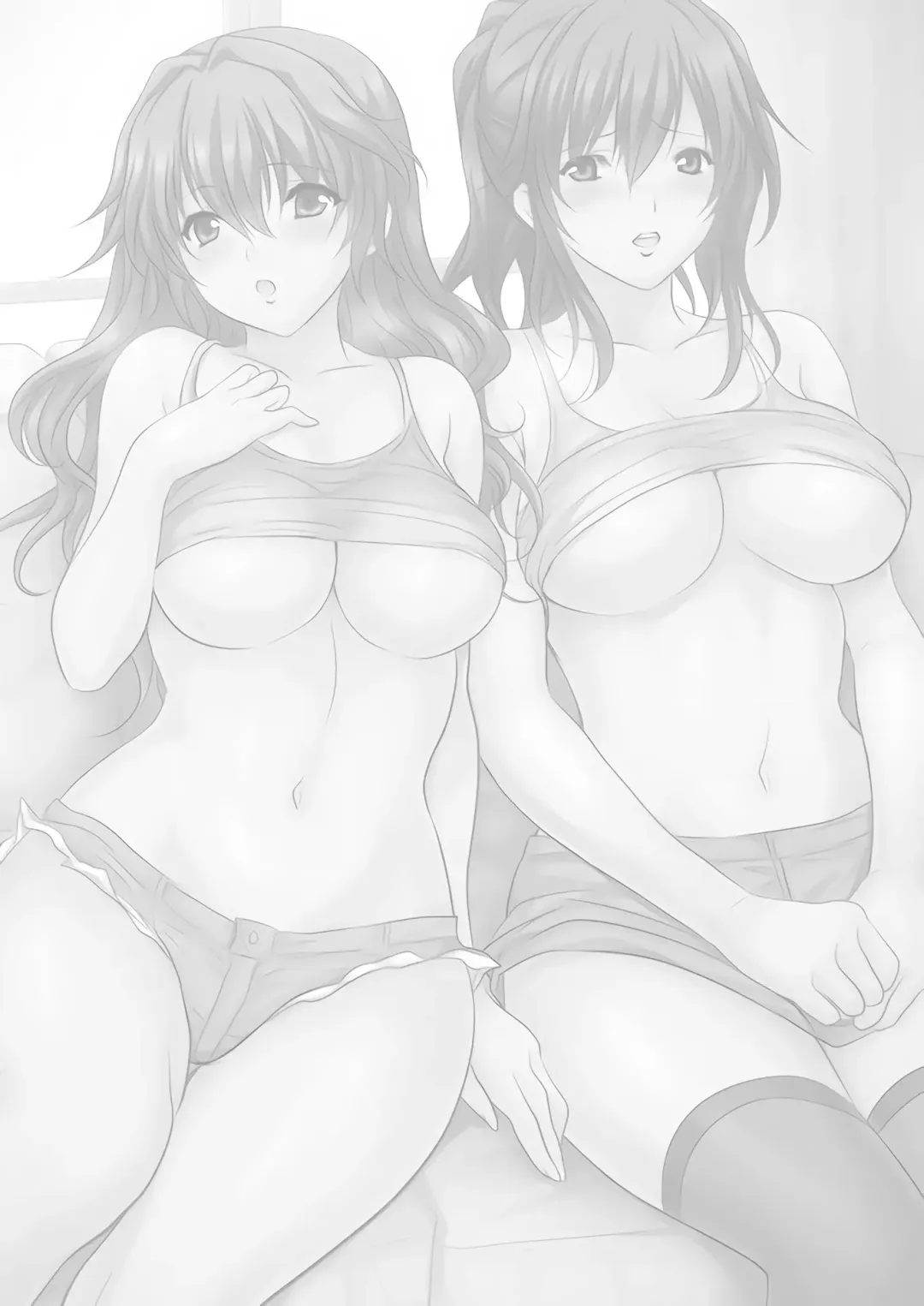 [Kamifuji Mikeko] H na Shimai to Doukyo Seikatsu ~Bed de Ofuro de Shokutaku de~ Fhentai - Page 2