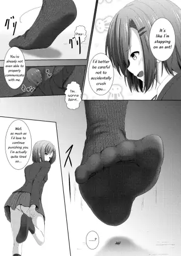 [Dre - Hachimitsu] Soutaisei Kyodai Shoujo | Relative Giantess Fhentai - Page 24