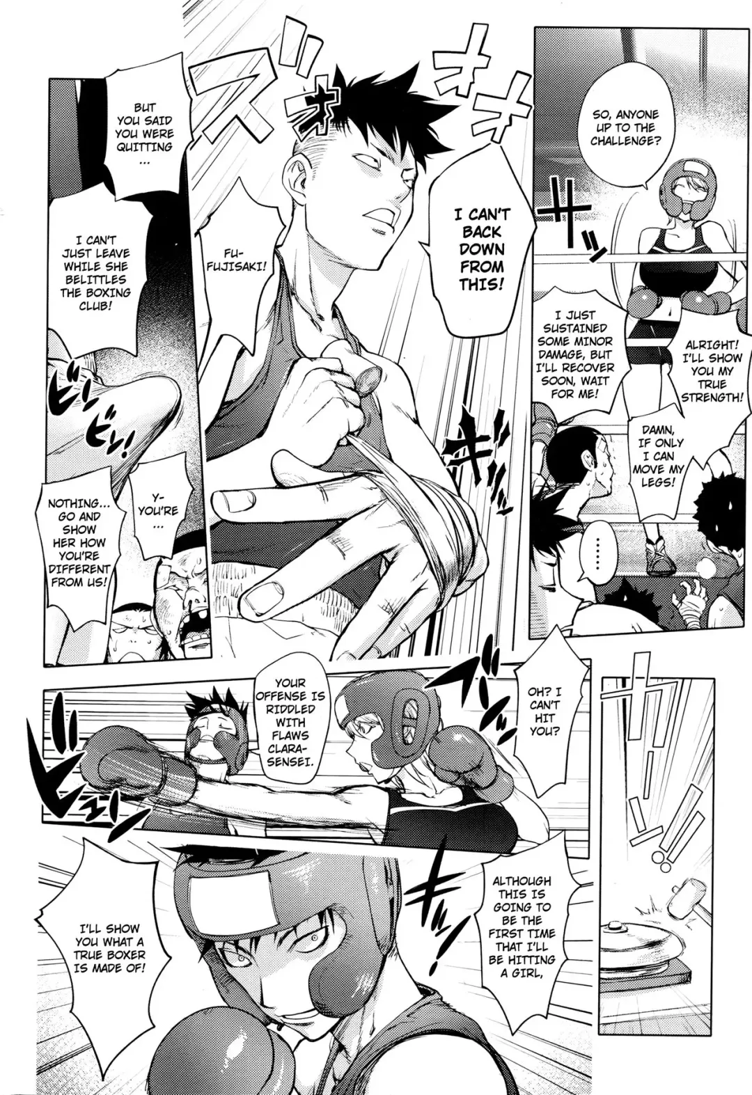 [Kon-kit] Clara-Sensei no Boxing Kyoushitsu | Clara-Sensei's Boxing Class Fhentai - Page 6