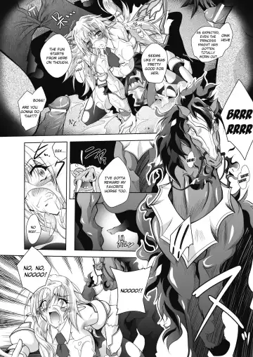 [Parfait] Juuyoku ni Kegareta Elf Hime Kishi Sefiria | An Elf Sullied by Bestial Lust Princess Knight Sefiria Fhentai - Page 18