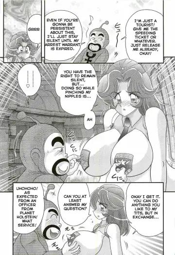 [Kamitou Masaki] Uchuu Fukei Karen Junsa -Kouzen Waisetsu- | Space Police Karen Ch. 5 Fhentai - Page 4