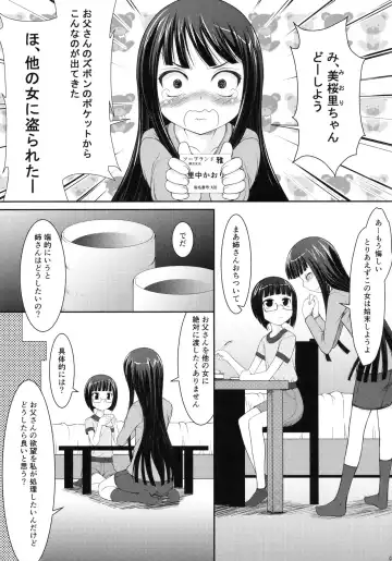 [Suzuki Amaharu] Oyako -Shougakusei no Jijo ni yoru Chichioya no Seiyoku Shori Hen- Fhentai - Page 6